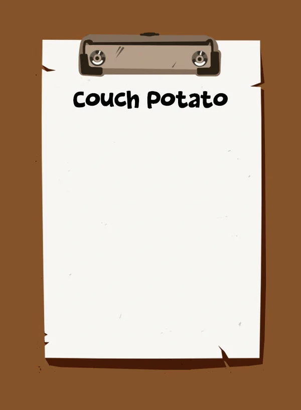 Condition card: Couch Potato