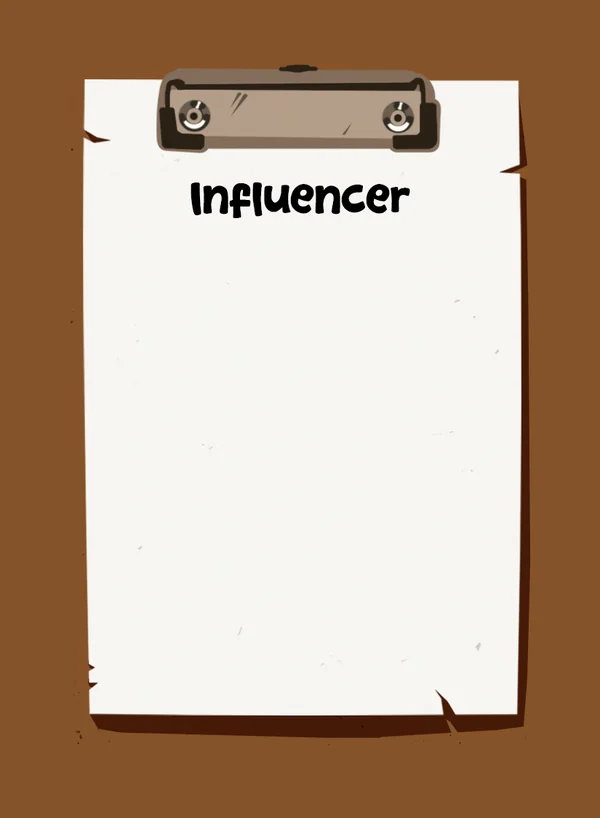 Condition card: Influencer